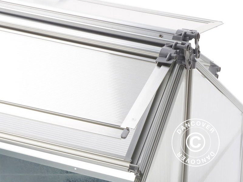 Minidrivhus 1,2x1,2x1,69m, 1,44m², Antracit