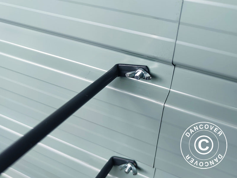 Højbed, 0,9x2,44x0,47m, 1000l, Antracit