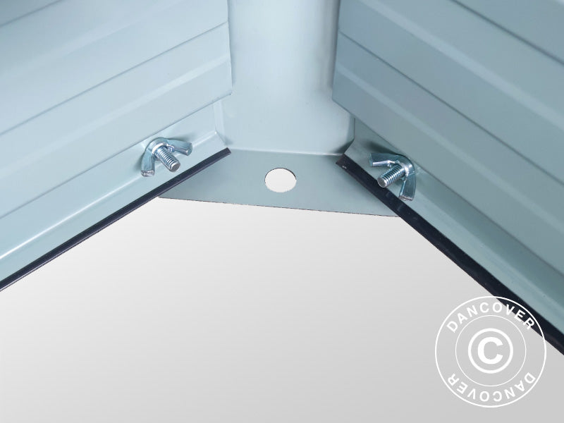 Højbed, 0,9x2,44x0,47m, 1000l, Antracit