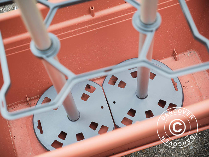 Plantestøtte, CHILI BUDDY, Antracit/Sølv