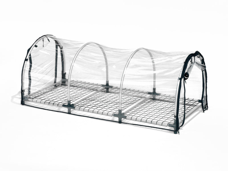 Minidrivhus propagator JUMBO XXL m/varmemåtte, 60x130x50cm, Transparent