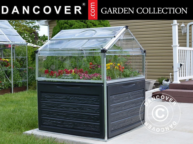 Minidrivhus PLANT INN, Palram/Canopia, 1,18x1,18x1,48m, Transparent