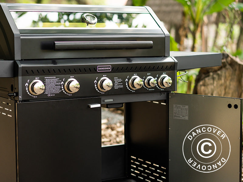 Gasgrill Dancover 5+1, Sort