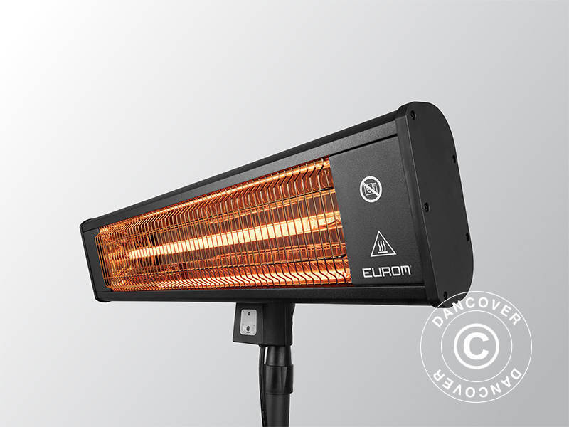 Terrassevarmer TH 1800S, fritstående m/fjernbetjening