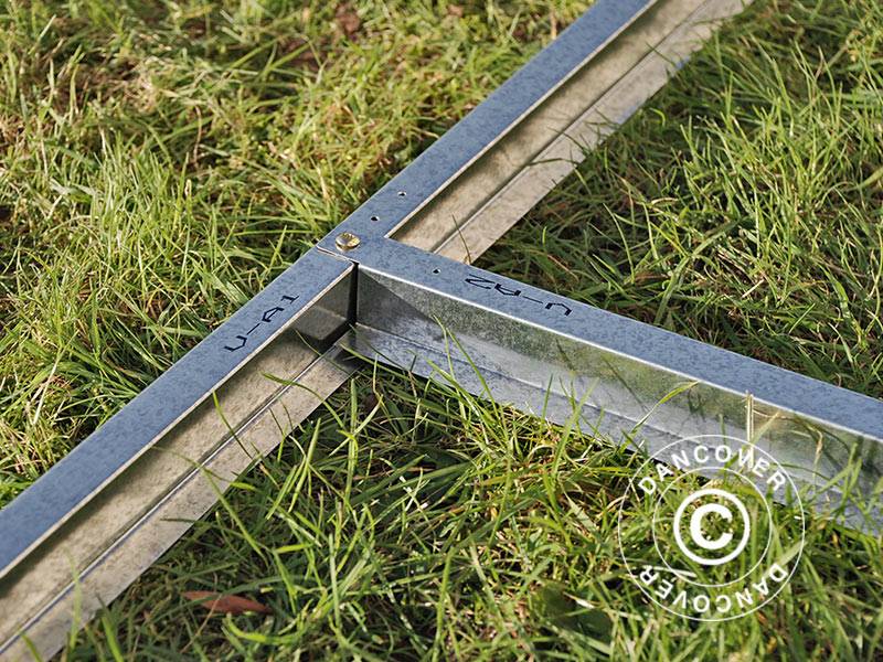 Gulvramme til redskabsskur, ProShed®, 2,13x1,27m