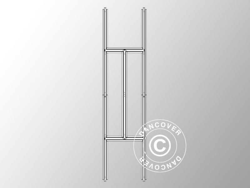 Gulvramme til redskabsskur, ProShed®, 2,01x1,21m