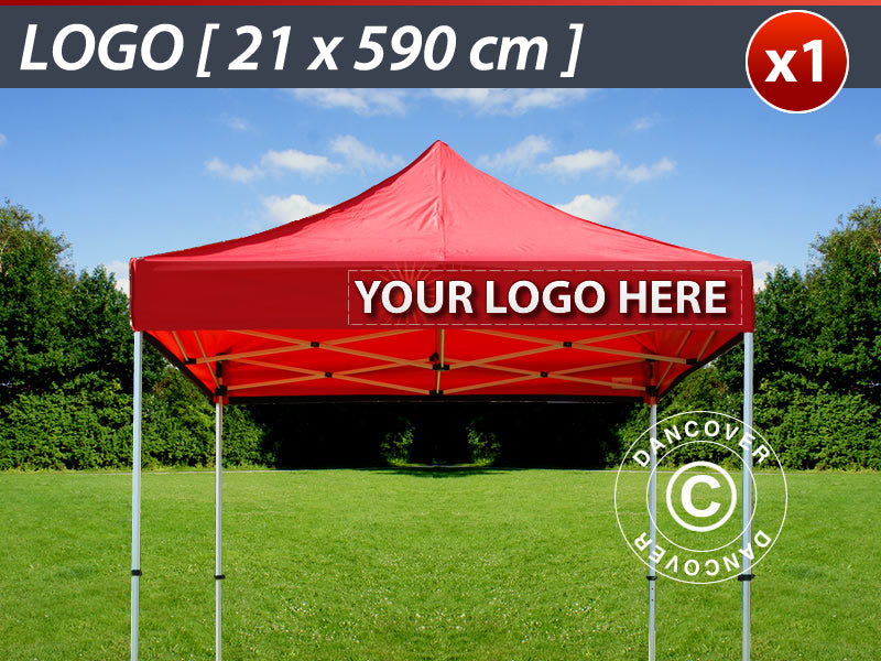 1 frisetryk 21x590cm til FleXtents, højrestillet