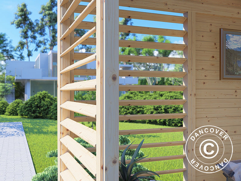 Havepavillon i træ, Bertilo Garten Lounge 1, 2,26x2,34x2,32m