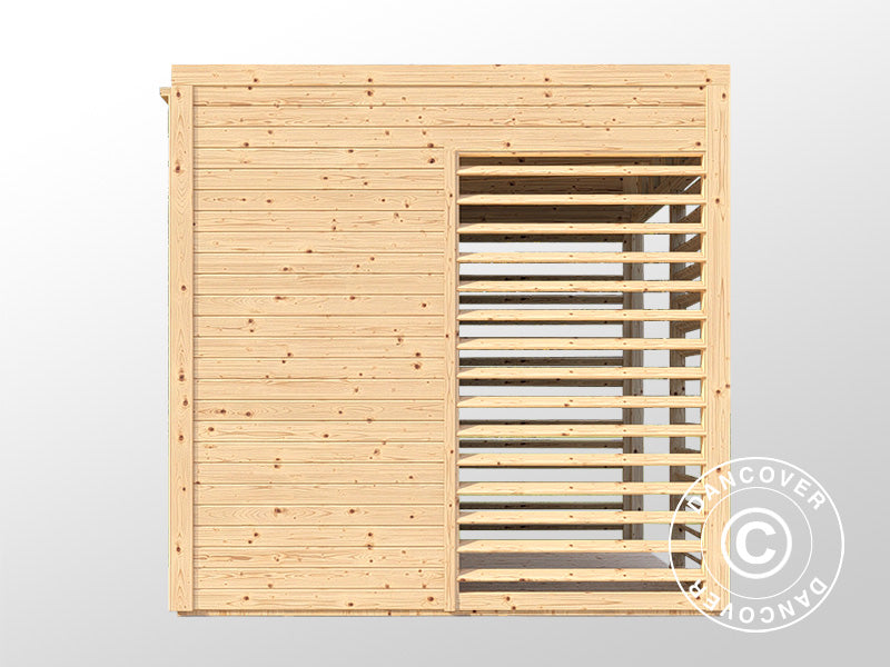 Havepavillon i træ, Bertilo Garten Lounge 1, 2,26x2,34x2,32m