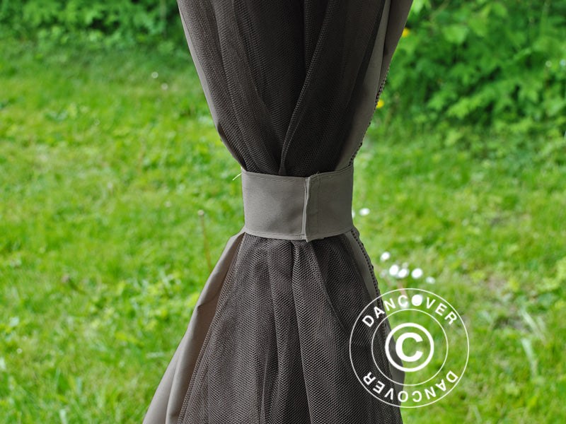 Pavillon Osiris 3x3m, Grå