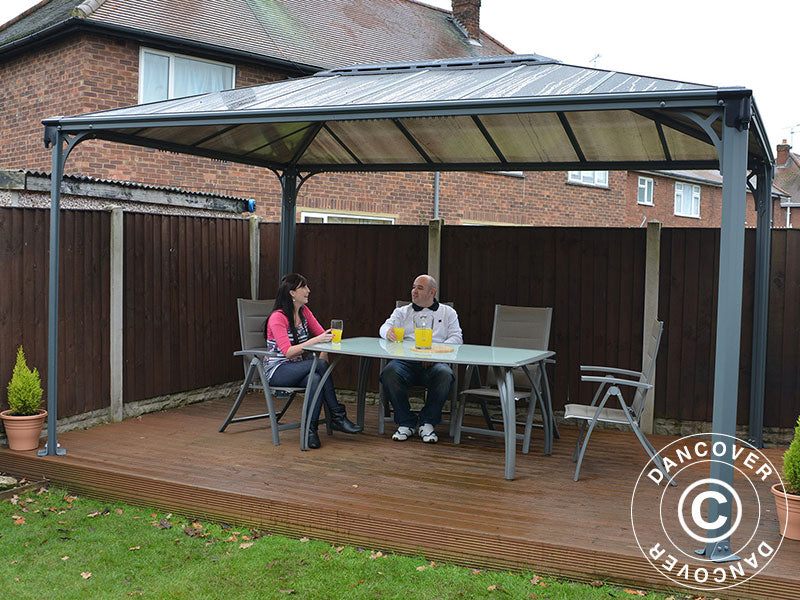 Pavillon Martinique, Palram/Canopia, 2,96x4,3m, Antracit