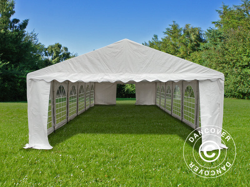 Partytelt Exclusive 5x12m PVC 900, Hvid