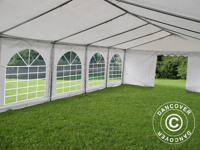 Partytelt Exclusive 5x12m PVC 900, Hvid