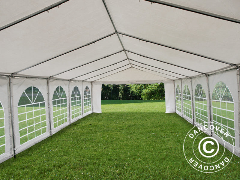 Partytelt Exclusive 5x12m PVC 900, Hvid