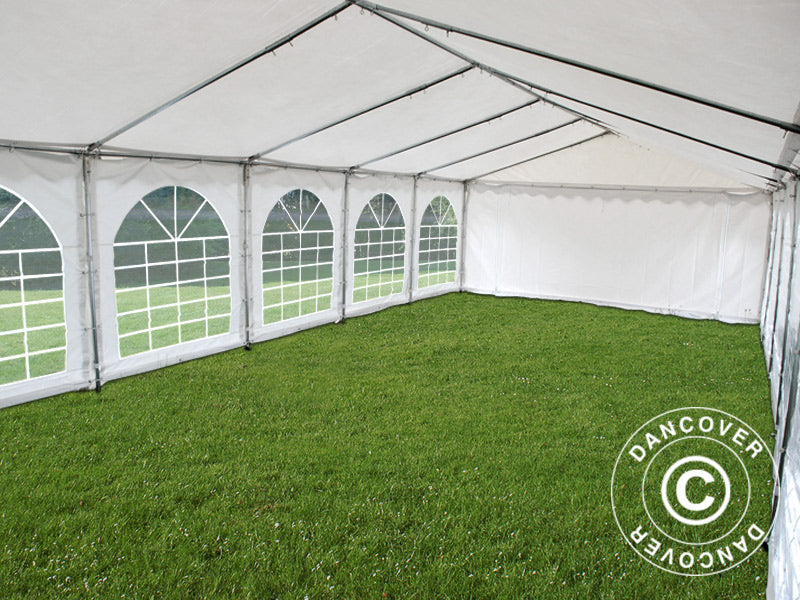 Partytelt Exclusive 5x12m PVC 900, Hvid