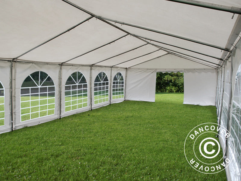 Partytelt Exclusive 5x12m PVC 900, Hvid