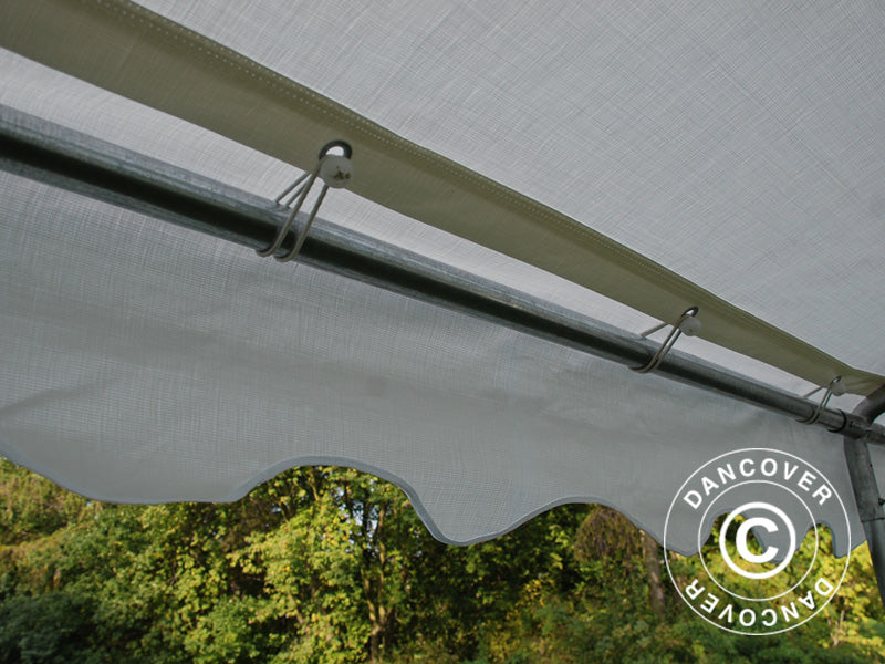 Partytelt PLUS 5x6m PE 700, Hvid