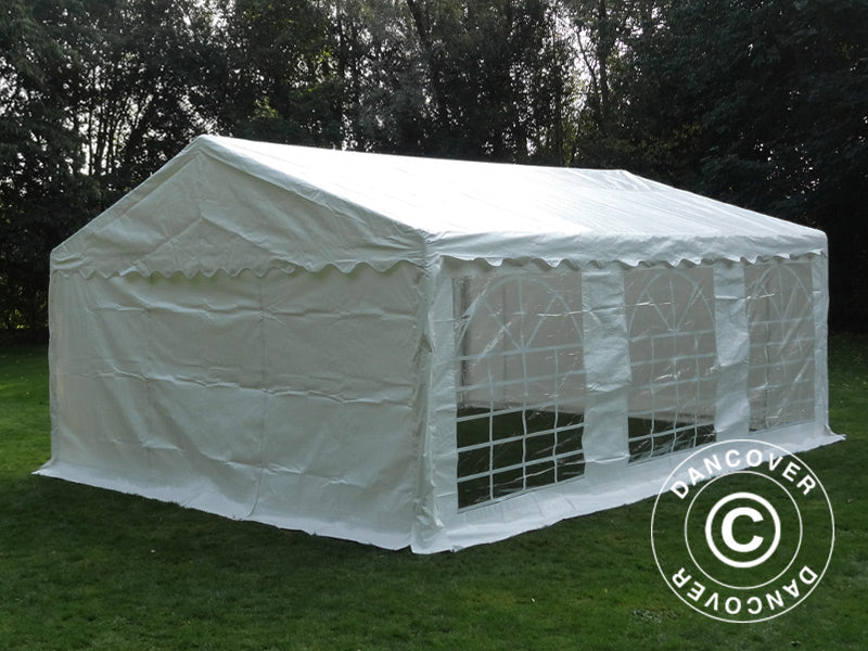 Partytelt PLUS 5x6m PE 700, Hvid