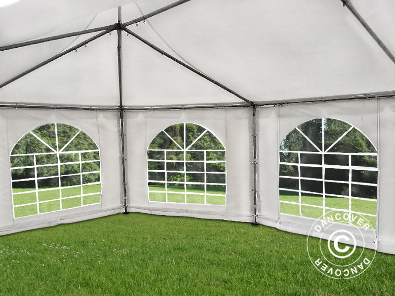 Partytelt Elegance PRO, ottekantet 6,8x5m, PVC
