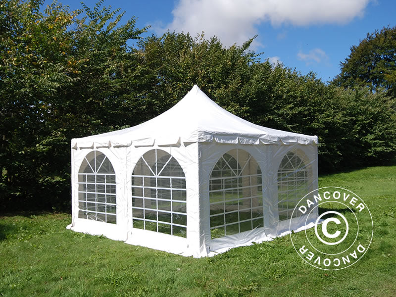 Partytelt Pagoda PRO 4x4m, PVC