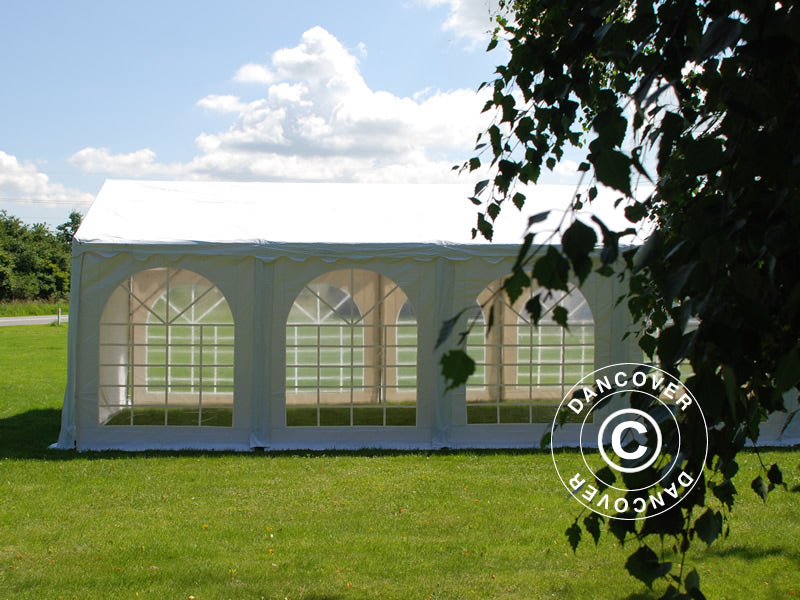 Partytelt, SEMI PRO Plus CombiTents® 900 5x10m, 3-i-1, Hvid