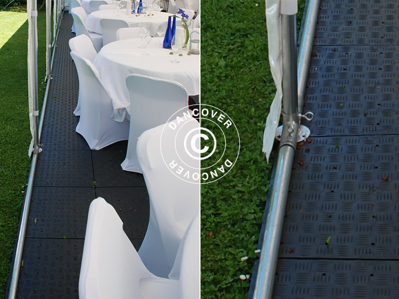 Partytelt, Exclusive CombiTents® 900 6x10m, 3-i-1, Hvid