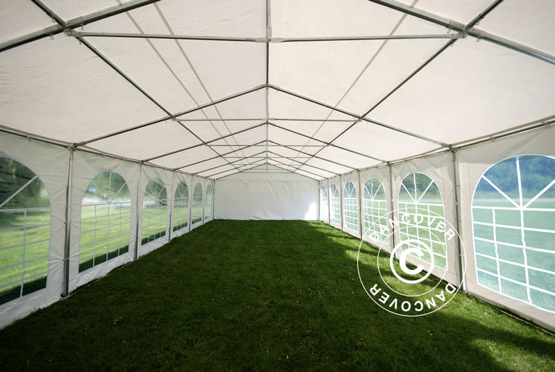 Partytelt Exclusive 6x12m PVC 900, Hvid