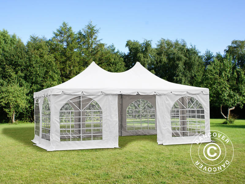 Partytelt Pagoda PRO 4x6m, PVC