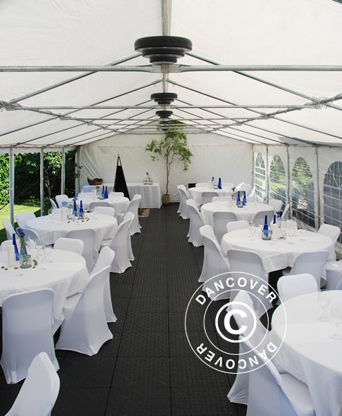 Partytelt, Exclusive CombiTents® 900 6x14m, 5-i-1, Hvid