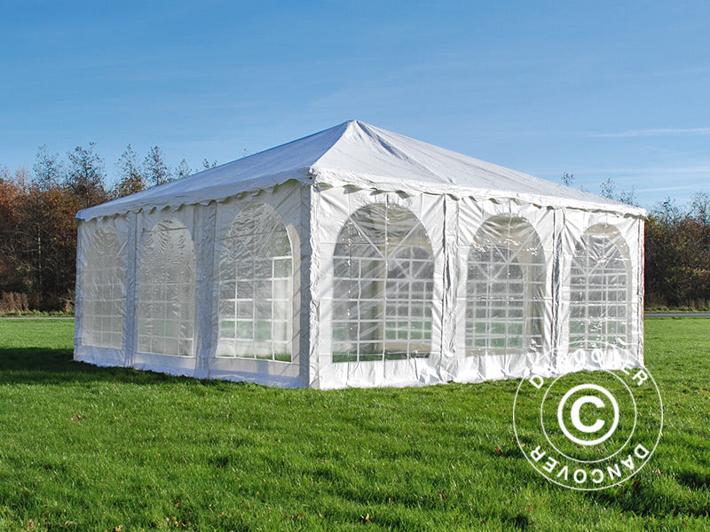 Pagodetelt Exclusive 6x6m PVC, Hvid