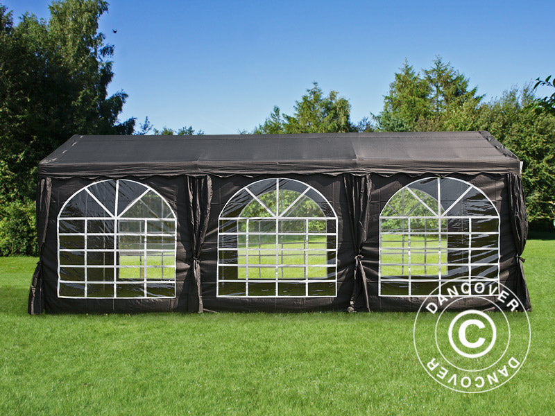 Partytelt UNICO 3x6m, Sort