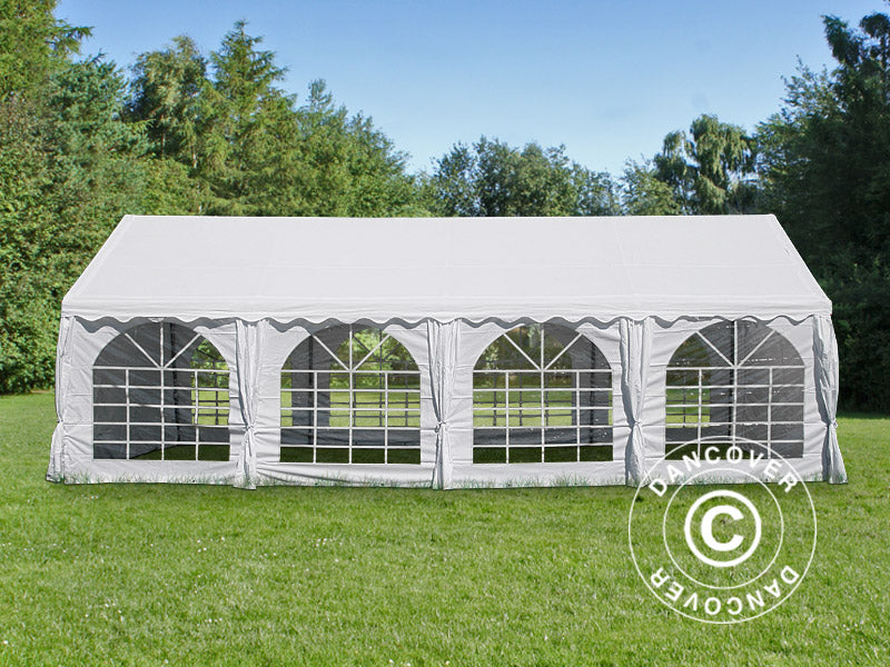 Partytelt UNICO 4x8m, Hvid