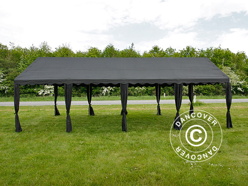Partytelt UNICO 4x8m, Sort