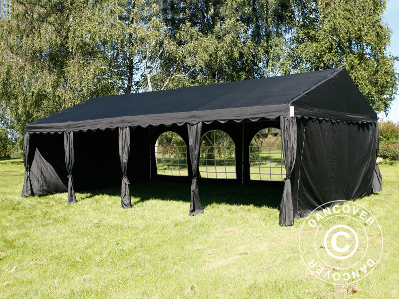 Partytelt UNICO 5x8m, Sort