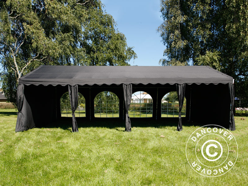 Partytelt UNICO 5x8m, Sort
