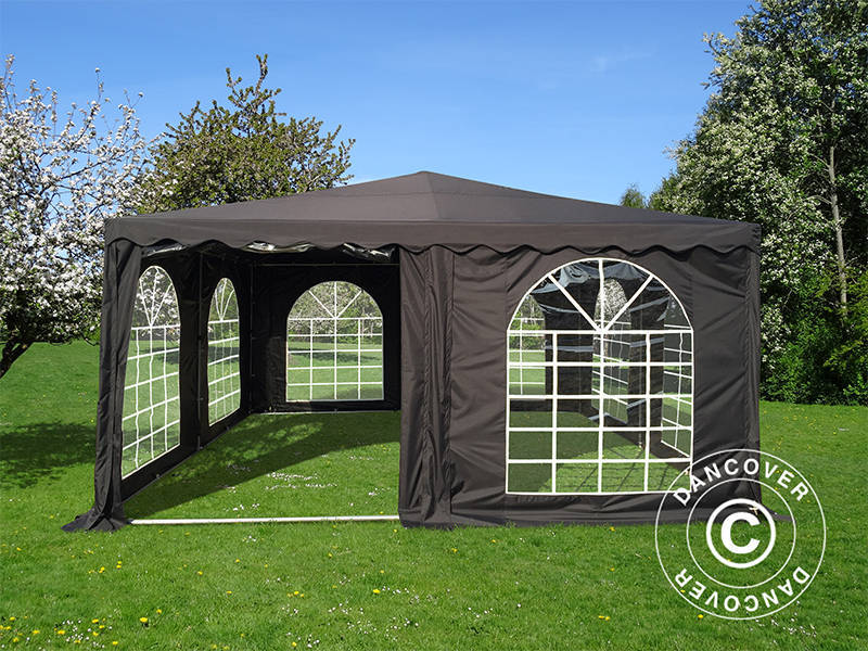 Pagodetelt UNICO 5x5m, Sort