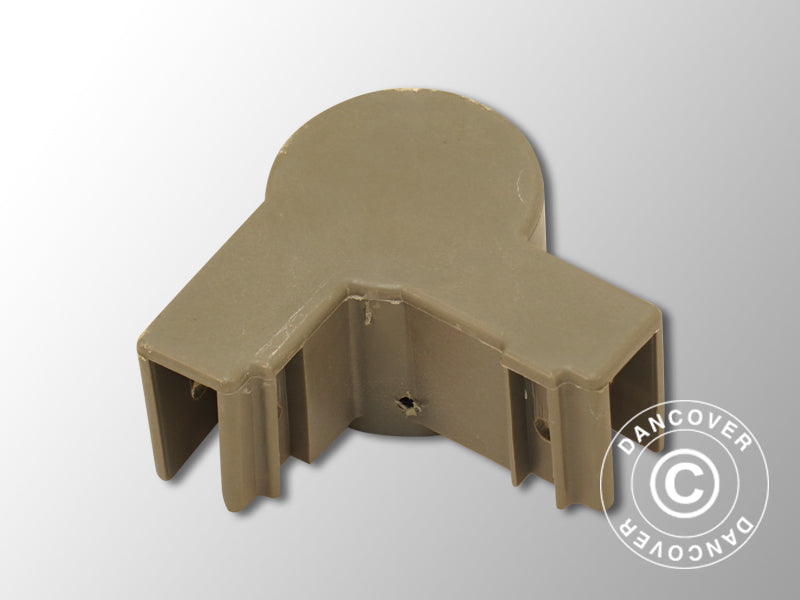 Topbeslag til hjørneben, Grå