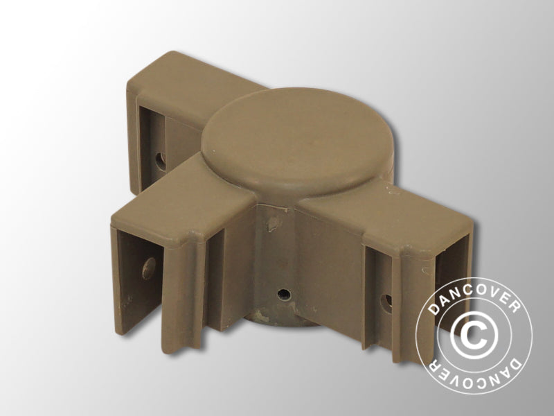 Topbeslag til sideben, Grå