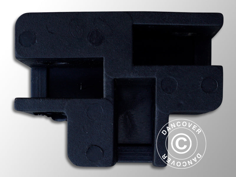 3-vejs beslag til sakseramme