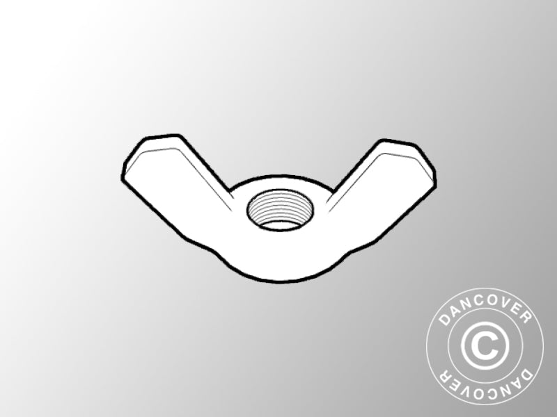 Pose m/vingemøtrikker