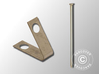 Pose m/jordspyd og beslag til Garagetelt PRO