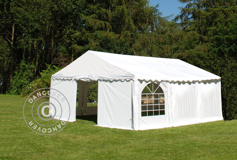 Sidevæg til partytelt Original, Hvid