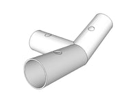 3-vejs samling, Ø42+Ø54mm, 140°