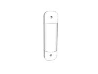 Hanebånd lodret, Ø25mm, 530mm