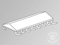 Tagdug til Partytelt SEMI PRO Plus CombiTents® 7x14m, Hvid