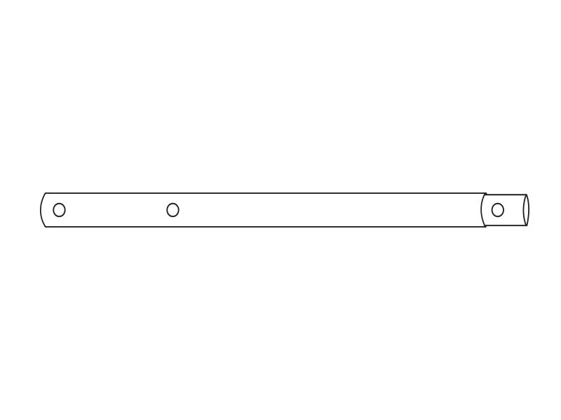 Rør til rammen, Ø50x1880mm