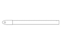 Loftsrør , Ø25x1830mm