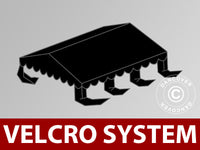 Tagdug til Partytelt UNICO, PVC/Polyester, 3x6m, Sort