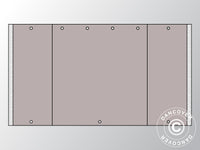 Endevæg UNICO 3m med smal dør (3x3m), Sand