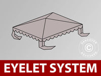 Tagdug til Partytelt UNICO, PVC/Polyester, 3x3m, Sand